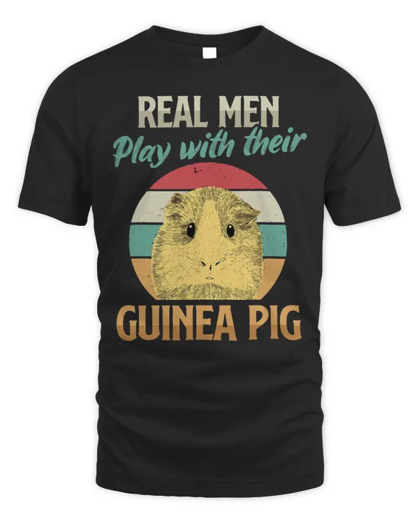 Mens Fluff Lover Quote for your Guinea Pig Dad T-Shirt