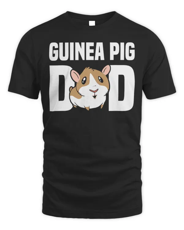 Mens Guinea Pig Dad Cute Guinea Dad Shirt Daddy Pig Costume T-Shirt