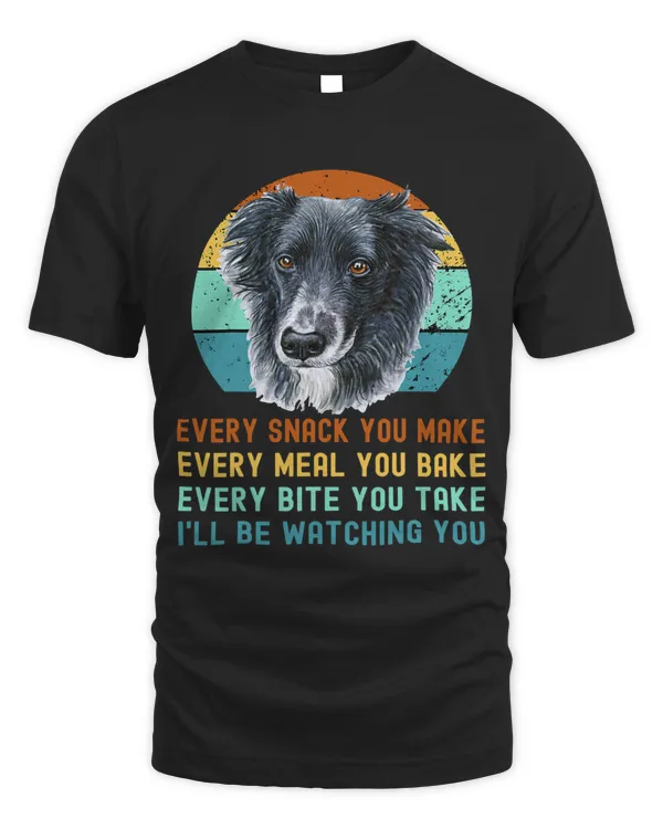 Border Collie or Sheepdog Every Snack you Make