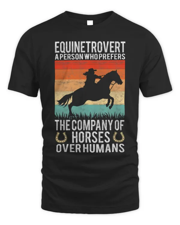 Funny Equinetrovert Horseback Riding