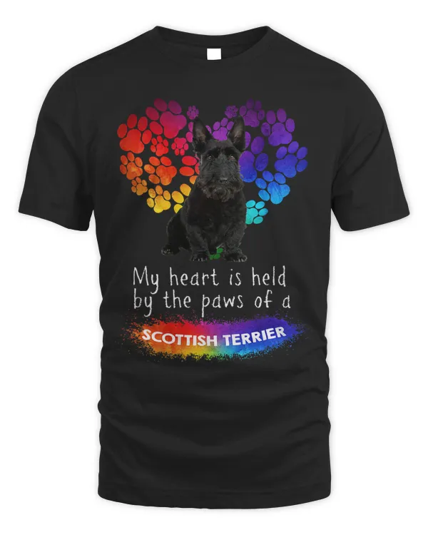 My Heart Is Held By The Paws Of A Scottish Terrier Scottie