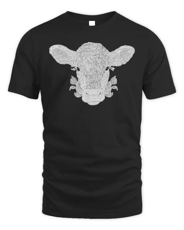 Scottish Highland Cow  Cute Galloway Scottland Kettle Gift Premium T-Shirt