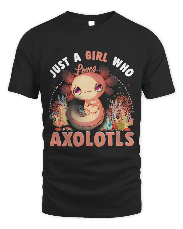 Just a Girl Who Loves Axolotls Japanese Anime Otaku Nu Goth 358