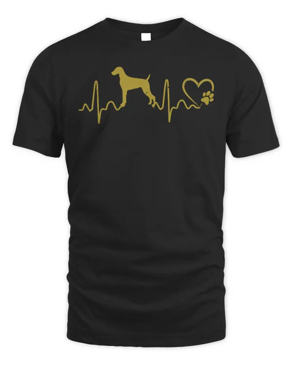 Dogs 365 Dogs 365 Heartbeat Weimaraner Dog Animal Lifeline Sweatshirt