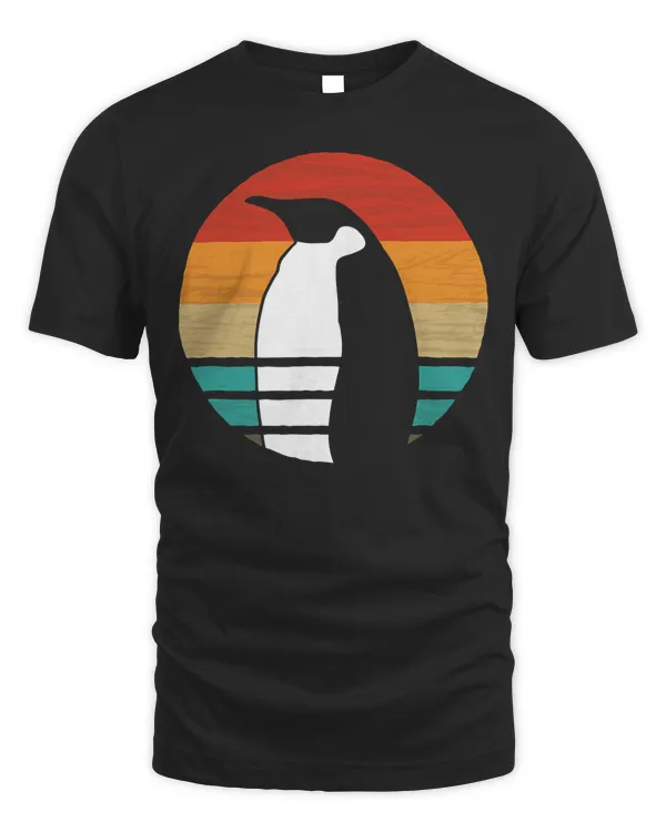 Penguin Retro Style Vintage T-Shirt