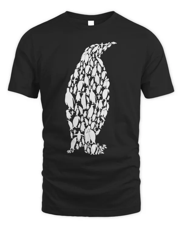 Penguin Shirt Aweome Adult Men and Women's Penguin Shirt