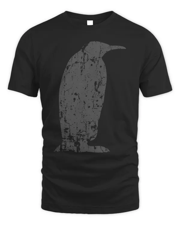 Penguin Vintage Design - Penguin Print T-Shirt