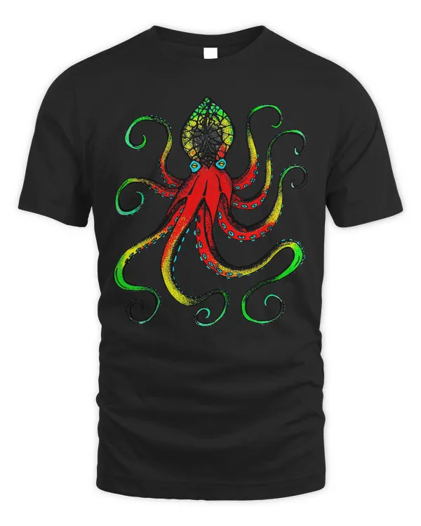 Colorful Octopus T-Shirt