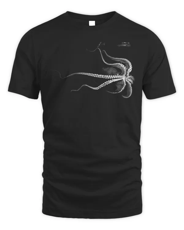 Octopus - squid octopus cephalopod polyp sea tentacle T-Shirt