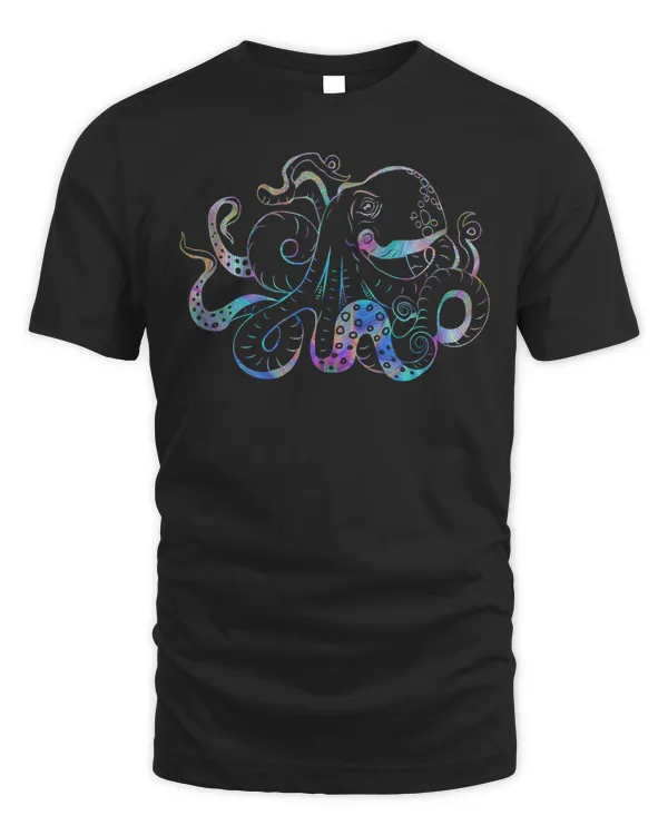 Psychedelic Octopus Hoodie - Kraken Sea Monster Hoodie