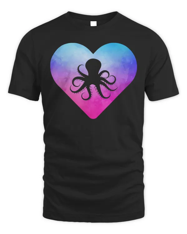 Women or Girls Octopus T-Shirt