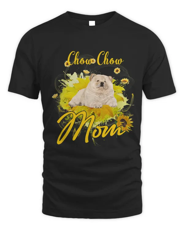 Sunflower Chow Chow Mom Dog Lover Mothers