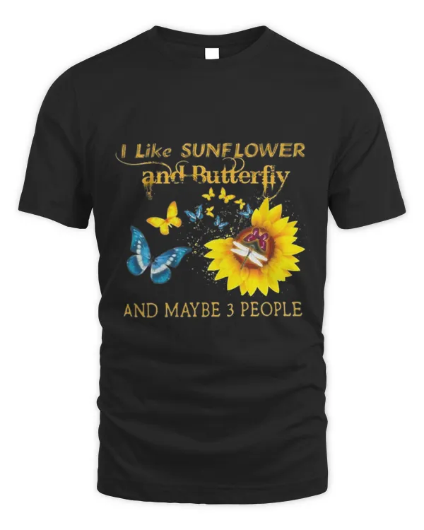 I like sunflower and butterfly and maybe 3 people Hippie