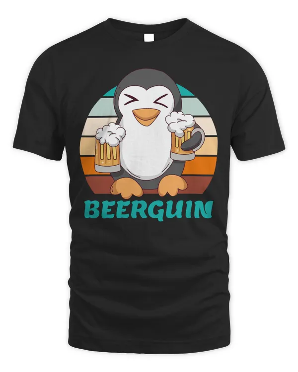 Beer penguin beer men Beer Father s Day Party Festival Long Sleeve T-Shirt