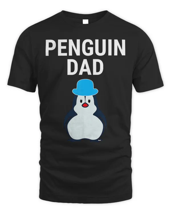 Mens Penguin Dad Cute Penguin Lovers Father Tank Top