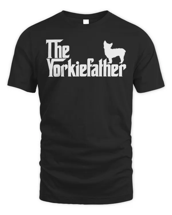 Funny Yorkshire Terrier The Yorkie Father Dad Gift Long Sleeve T-Shirt