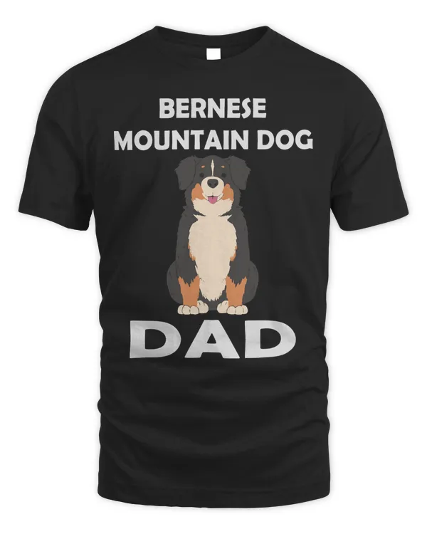 Bernese Mountain Father's Day Funny Bernese Mountain Dog Dad Pullover Hoodie