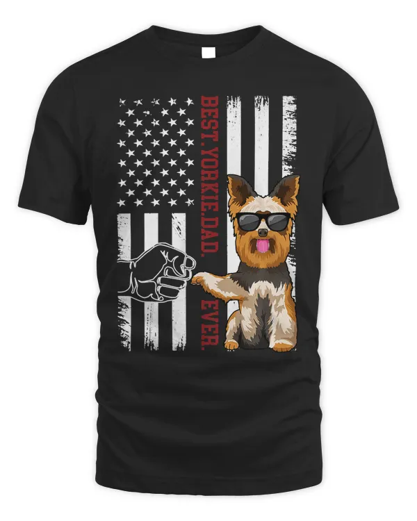 Yorkie Dad Dog Apparel Yorkshire Terrier Owner for Men Premium T-Shirt