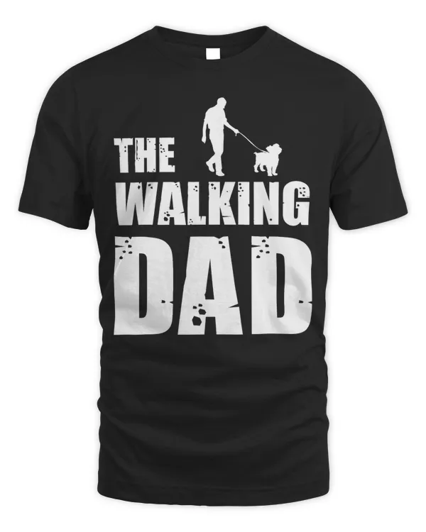 Yorkshire Terrier Owner Yorkie Dog Daddy The Walking Dad T-Shirt