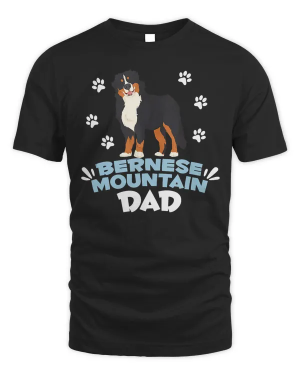 Mens Bernese Mountain Dad Dog Owner Pet Animal Bernese Mountain Tank Top