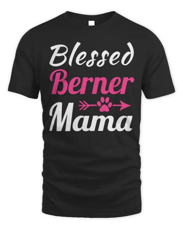 Womens Blessed Berner Mama T-Shirt