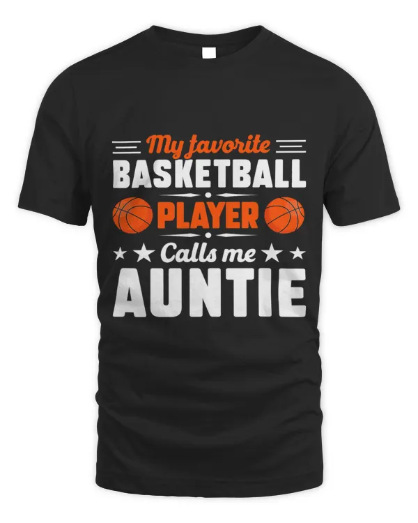 Retro My Favorite Basketball Player Calls Me Auntie