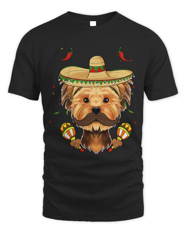 Sombrero Dog I Cinco De Mayo Yorkshire Terrier
