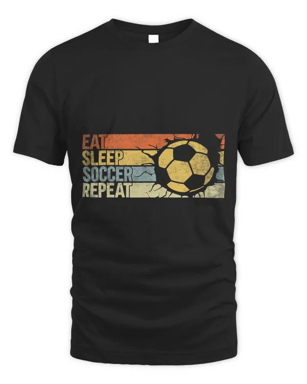 Eat Sleep Soccer Repeat. Funny Soccer Lovers for men kids