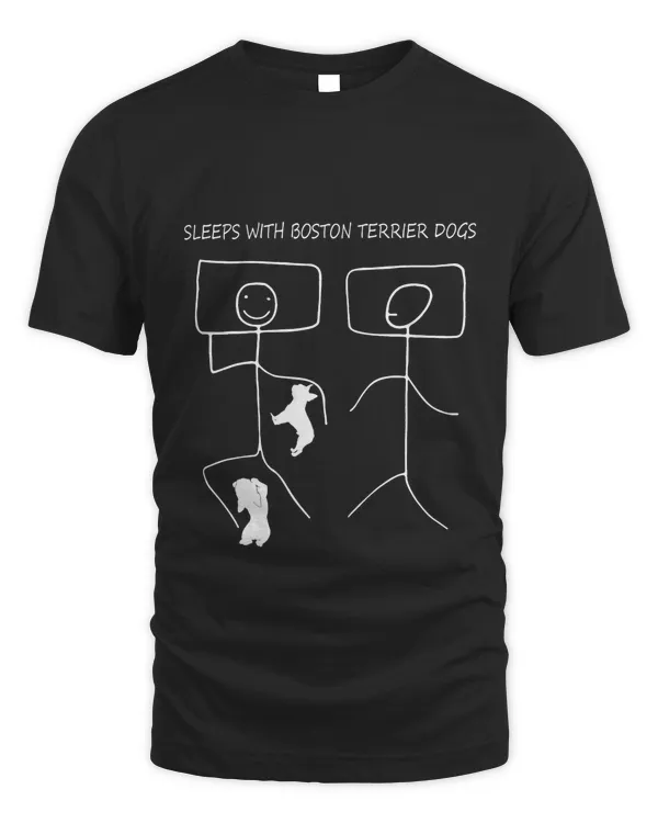 SLEEP WITH BOSTON TERRIER