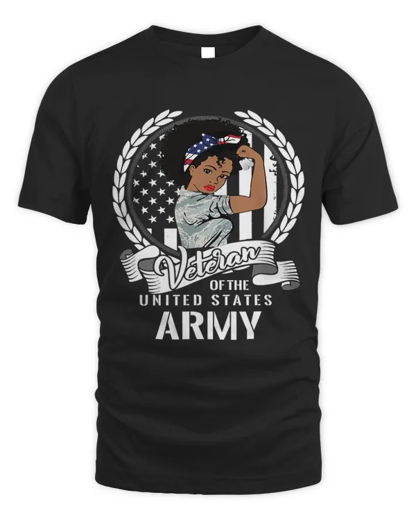 African American Army Veteran Woman Black Us Girl Army Vet