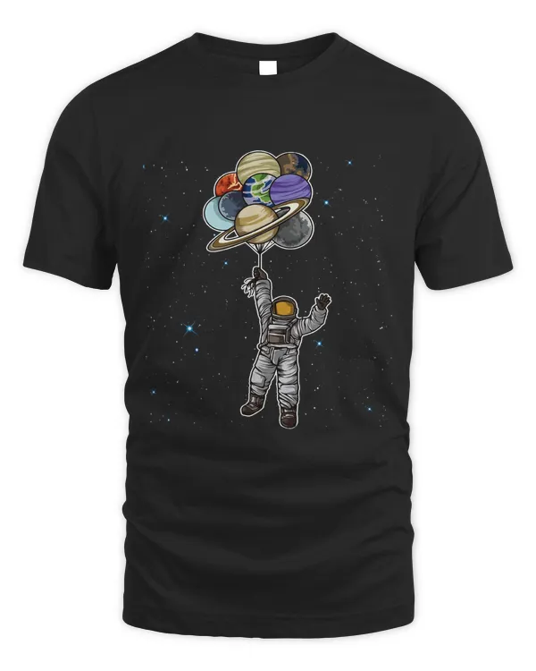 Astronaut Family Funny Planets Spaceman Outer Space