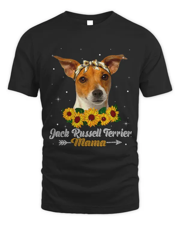 Womens Cute Jack Russell Terrier Mama Dog Mom Dog Lover Mothers Day