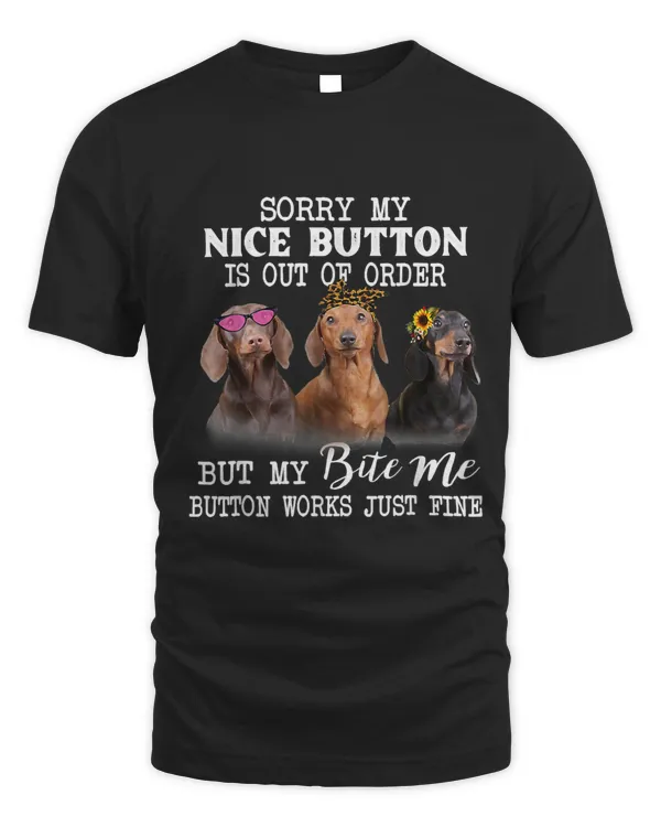 Sorry My Nice Button is Out of Order But My Bite Me Button 541