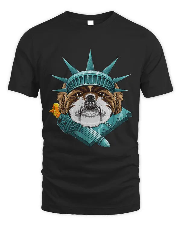 Statue Of Liberty Shih Tzu 4th Of July Dog USA America