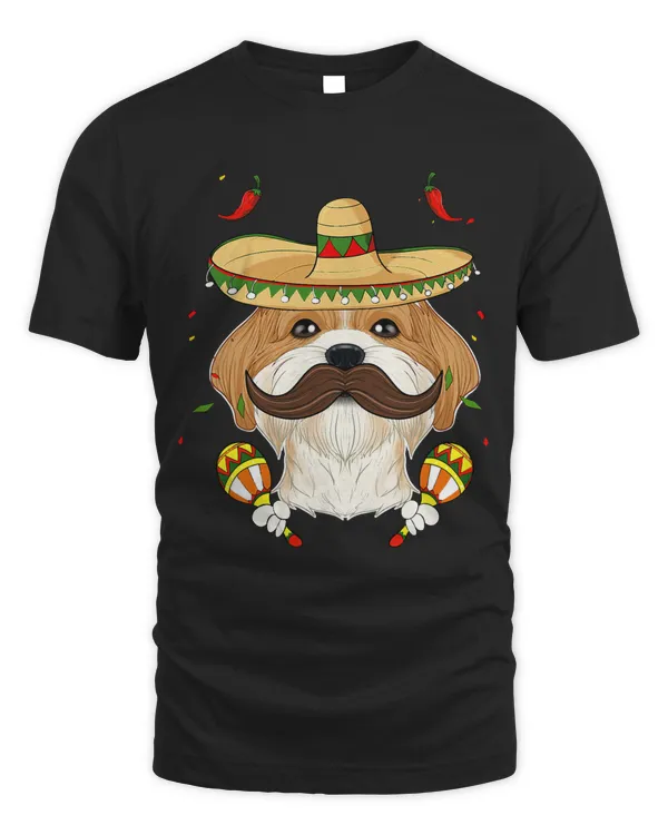 Sombrero Dog I Cinco De Mayo Shih Tzu