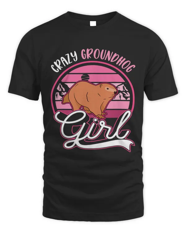 Crazy Groundhog Girl Marmot Girl Woodchuck 1