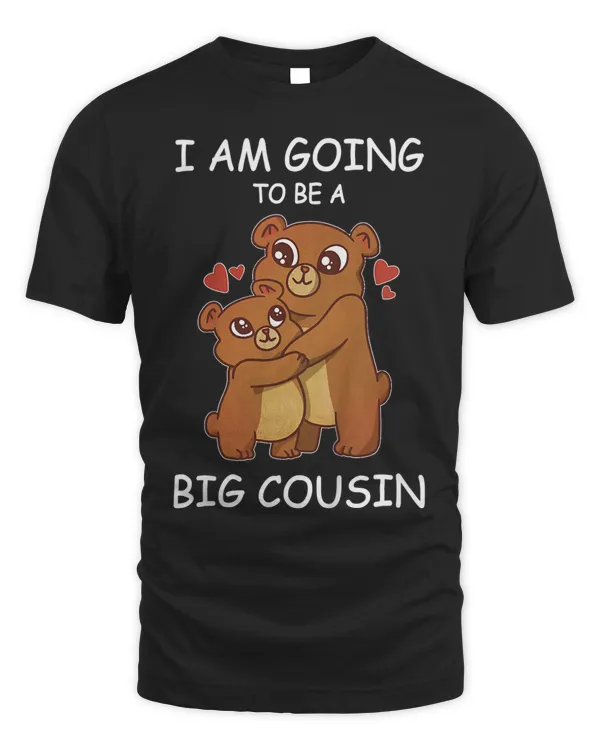 Kids Im Going To Be A Big Cousin Cute Bears