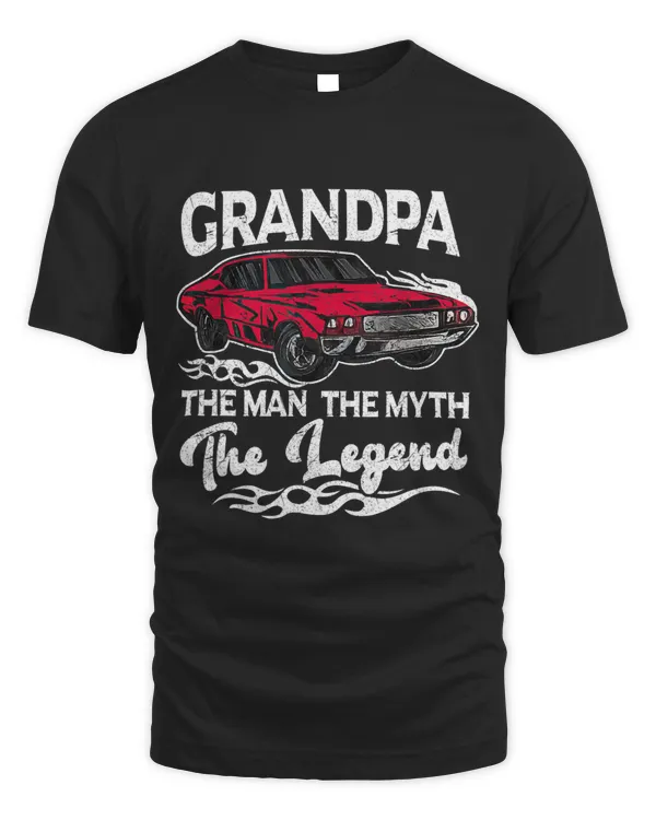 Mens Proud Grandpas With Classic Cars Vintage Old Car Grandfather