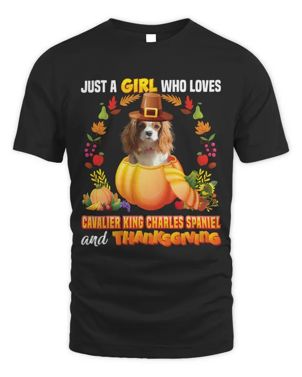 Just A Girl Who Loves Cavalier King Charles Spaniel Dog And 65