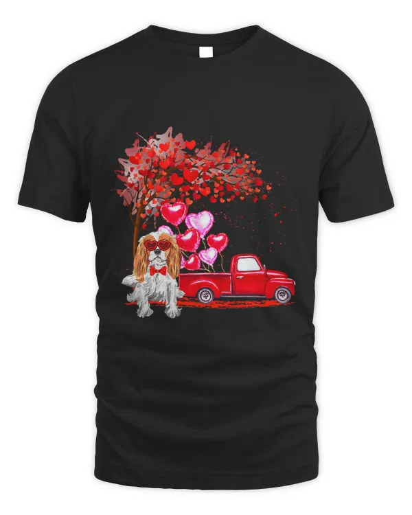 Cavalier King Chihuahua Sunglasses Hearts Tree Truck Couple 118