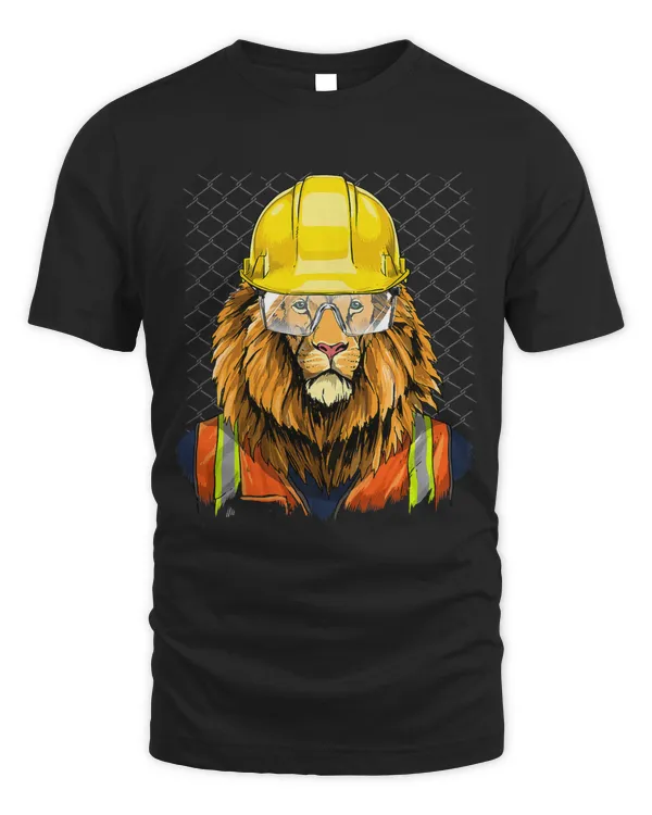 Lion Construction Worker Wildlife Lion Safari Animal 248