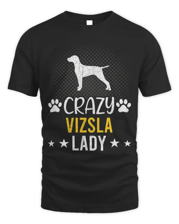 Crazy Vizsla Lady Dog Lover
