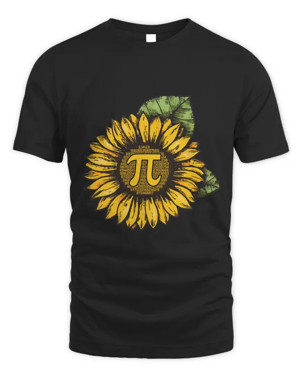 Pi Day Sunflower Pi Number Symbol Math Themed Science 1