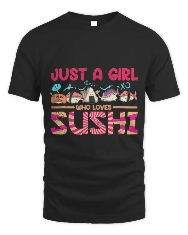 Kawaii Sushi Lover Women Girls Kids Gift Cute Sushi