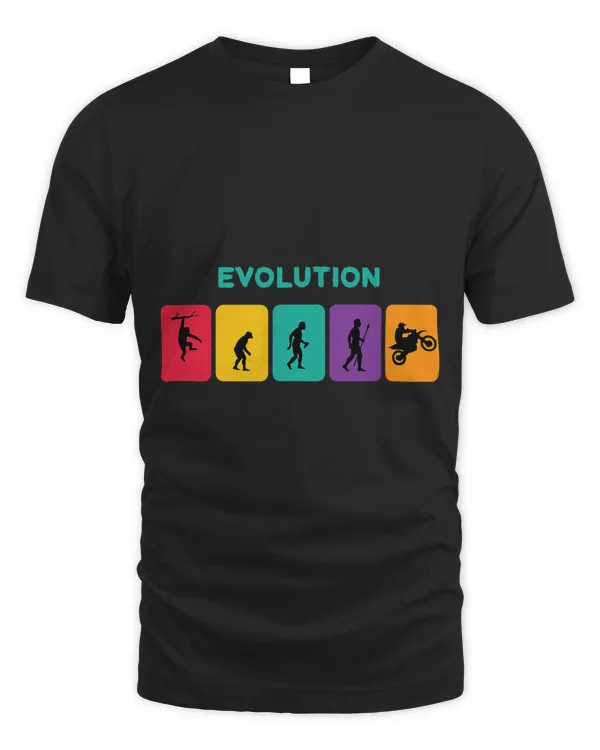 Evolution Of Bikers Funny Creative Quirky Design