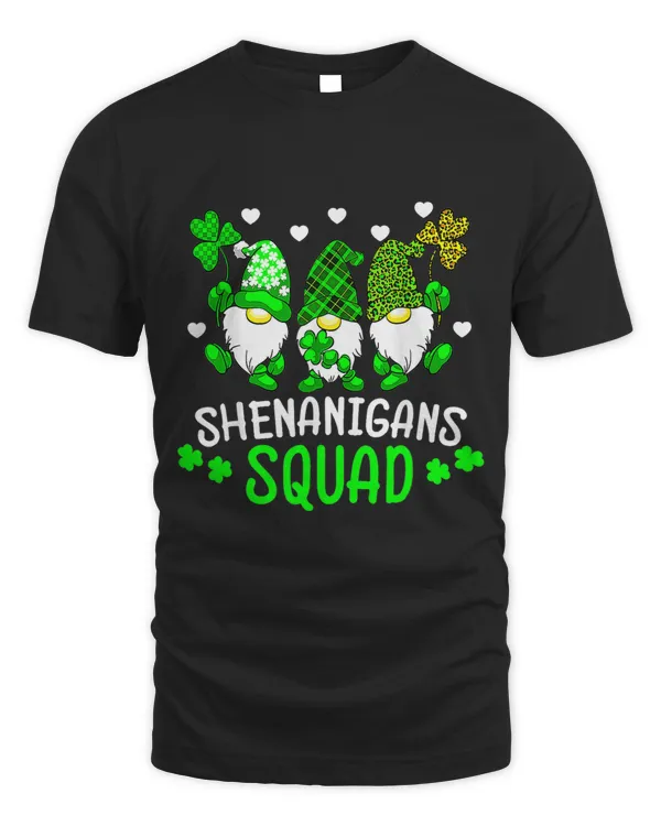 Funny Time For Shenanigans Squad St Patricks Day Gnomes