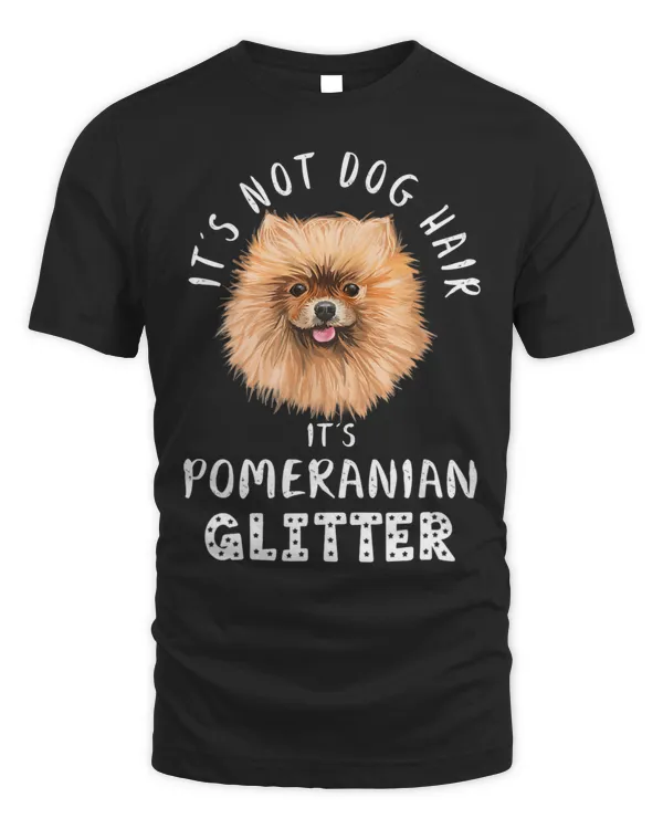Its Not Dog Hair Its Pomeranian Glitter Fun Dog Quote 174