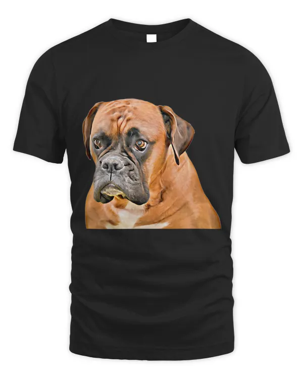 Dog Lover Boxer Mom Pet Underpainting Dog Breed Boxer Dog