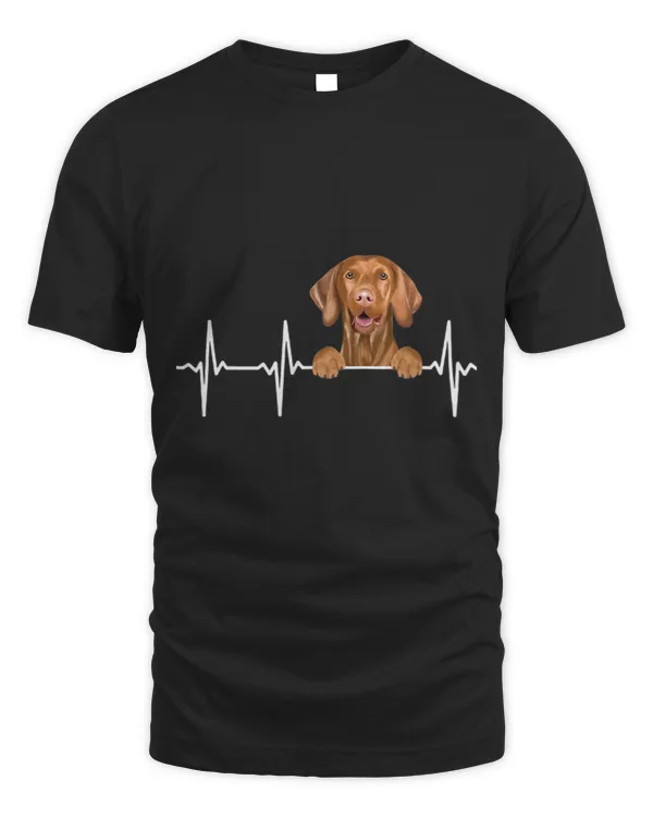 Funny Dog Heartbeat For Vizsla Lovers