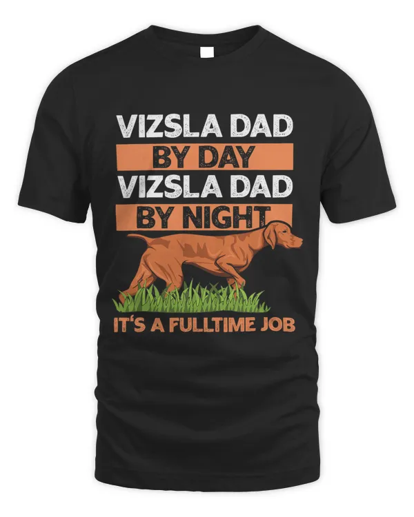 Mens Vizsla Dog Breed Design for your Vizsla Dad